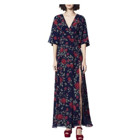 Fame and Partners Dresses & Skirts - FAME AND PARTNERS Maxi wrap dress